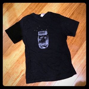 Canvas Brand Graphic Tee with Mason Jar size small